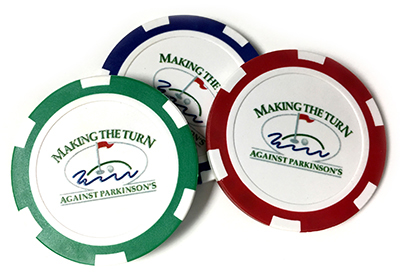 Poker Chip Golf Ball Markers